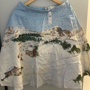 NEW Anthropologie winter skirt